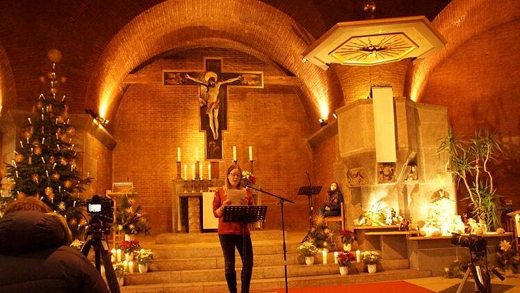 Gott und der Lockdown waren das Slamthema von Studentin Katja Steiger.