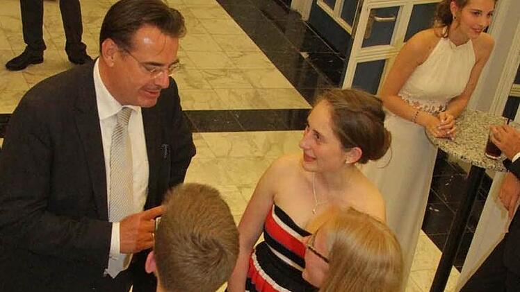 Abschied von MGF-Schulleiter Horst Pfadenhauer. Foto: Sonja Adam