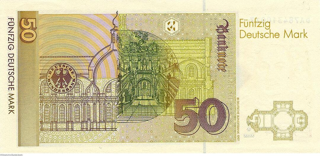 Deutsche Mark - Banknoten ab 1990
