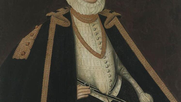 Der junge Casimir - das früheste Portrait des Coburger Herzogs Johann Casimir. Das Gemälde aus dem Jahr 1583 zeigt den 19jährigen Johann Casimir. Seine Hochzeit mit Anna, der Tochter des sächsischen Kurfürsten August, der seit der Verbannung seines Vaters auch sein Vormund war, wurde in jener Zeit verabredet.