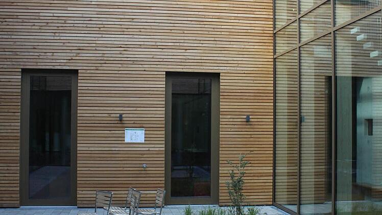 Der offene Innenhof.