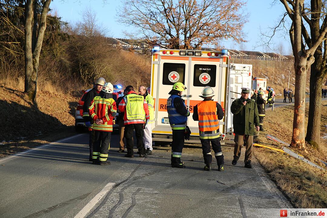 Tödlicher Verkehrsunfall im Landkreis Hof