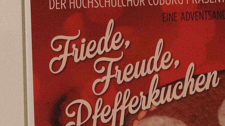 Der Coburger Hochschulchor "Die Klangfänger" gestaltete eine Adventsmusik".Foto: Jochen Berger