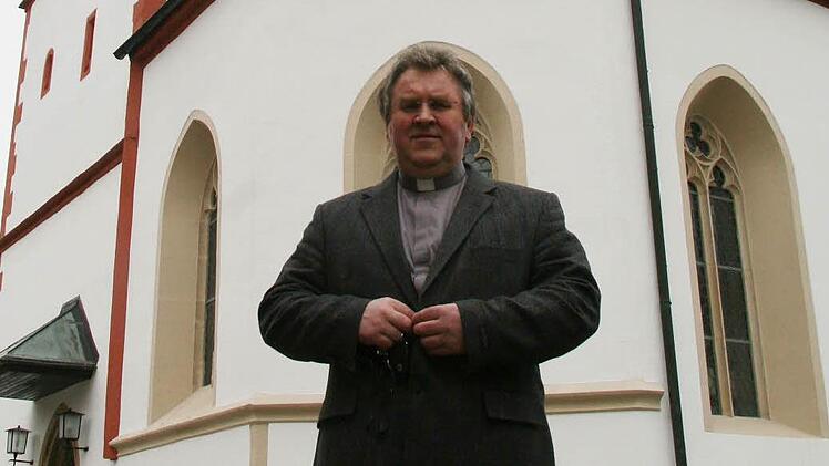 Am 1. September 2012 übernahm Ignacy Kobus die Pfarrstelle in Marktschorgast. Der damals 57-Jährige trat die Nachfolge von Zlatko Kidjemet an, der nach Ebermannstadt wechselte. Foto: Archiv/Sonja Adam