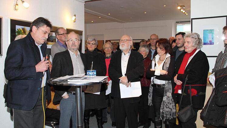 "Imaginäre Realität" heißt eine Ausstellung mit Architekturfotografie, die in der Galerie in der Spitalpassage eröffnet wurde. Foto: Gerda Völk