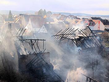 Bei dem Brand eines Stalls in Buttenheim waren am Osterwochenende über 20 Kühe umgekommen. Die Tierrechtsorganisation Peta vermutet Verstöße beim Brandschutz. Tierärzte und der Bauernverband kritisieren die Organisation für ihr Vorgehen schwer.  Foto: Ferdinand Merzbach/Archiv