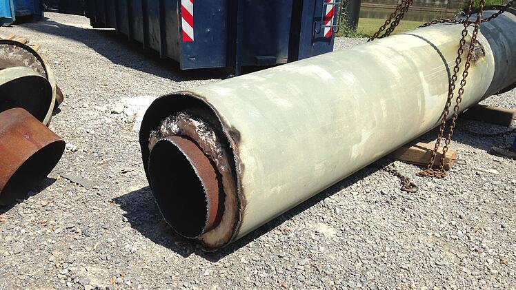 Stück für Stück wurden die drei Sclote abgebaut.  Foto: GKT-Architekten .