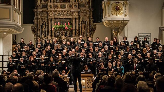 Der Coburger Bachchor gestaltet am Karfreitag, 30. März, ein Passionskonzert in St. Moriz.Foto: Archiv / Jochen Berger