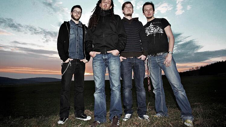 Perlaine: (von links) Lars Bischoff, Ferdinando Reinl, Philip Niebisch, Mike Müller.  Foto: privat