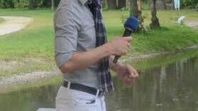 Ronny Söllner aus Neustadt bei Coburg war zum wiederholten Male dabei und vermittelte auch das Duo Mosaique zur Open Air Gala nach Kronach.Foto: Karl-Heinz Hofmann