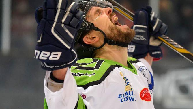 Ales Kreuzer war mit drei Treffern erfolgreichster Alligators beim 11:3-Testspielsieg in Haßfurt. Foto: Picturedreams/Archiv