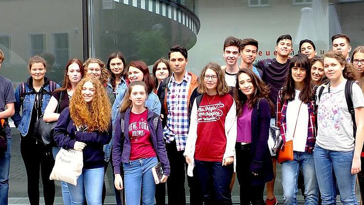 Wiesentheider mit G&auml;sten aus Rum&auml;nien in N&uuml;rnberg