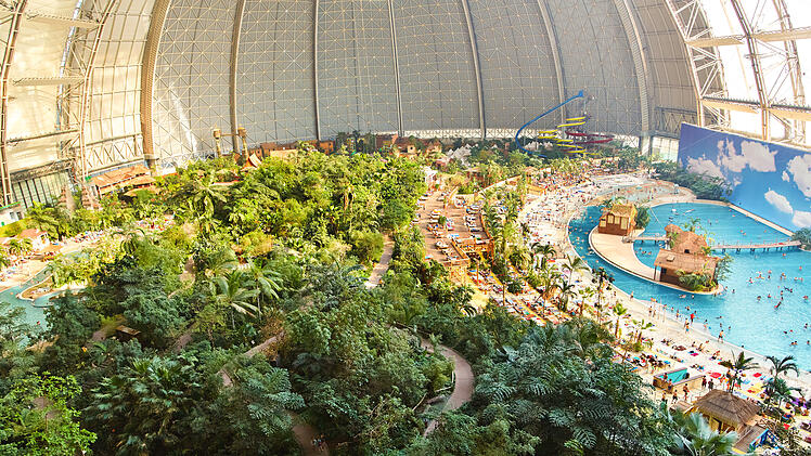 Das Tropical Islands Resort belegt Platz1 im Ranking der beliebtesten Thermen in Deutschland.