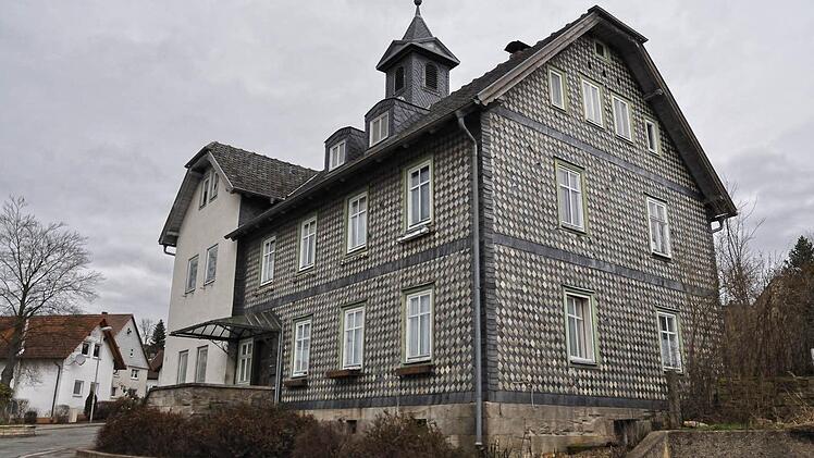 Die alte Schule in Oberlauter.