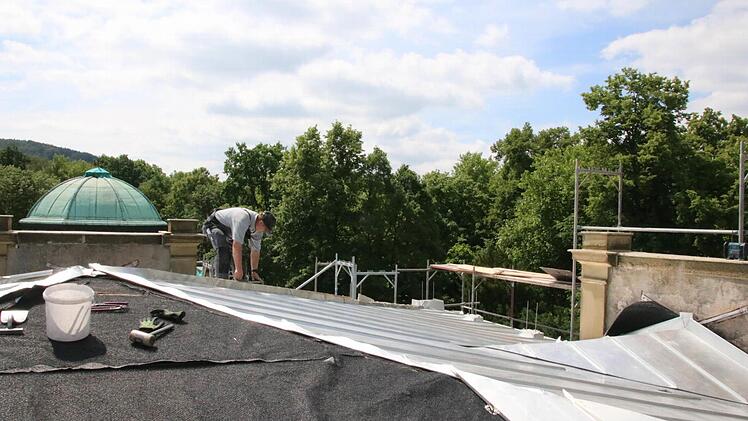 Eindrücke von der Baustelle Luitpoldbad. Foto: Ralf Ruppert