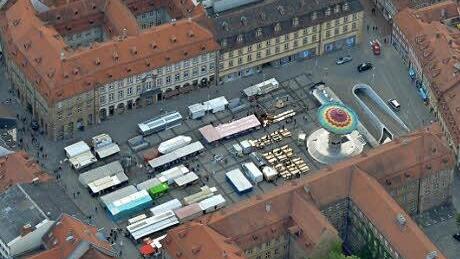 Auch diese Variante scheidet aus: ein Miniplärrer auf dem Maxplatz wie 2012 wurde vom Stadtrat verworfen.  Foto: Ronald Rinklef