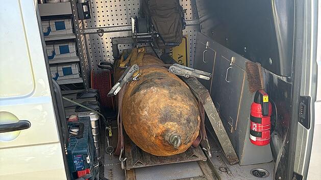 Entsch&auml;rfte Fliegerbombe N&uuml;rnberg