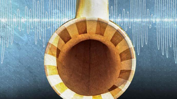 Wie ein Alphorn soll sich das Geräusch anhören, das die Kulmbacherin Petra Trommer (Name geändert) seit mehreren Monaten immer wieder hört und das sie sogar um den Schlaf bringt. Grafik: Michael Karg