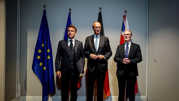 Merz, Macron, Starmer