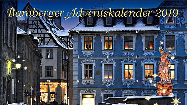 24mal bietet jeder Bamberger Adventskalender die Chance auf einen der insgesamt 1500 Preise. Foto: privat