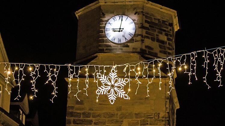 Coburger Adventsbeleuchtung: Blick zum KetschentorFoto: Jochen Berger
