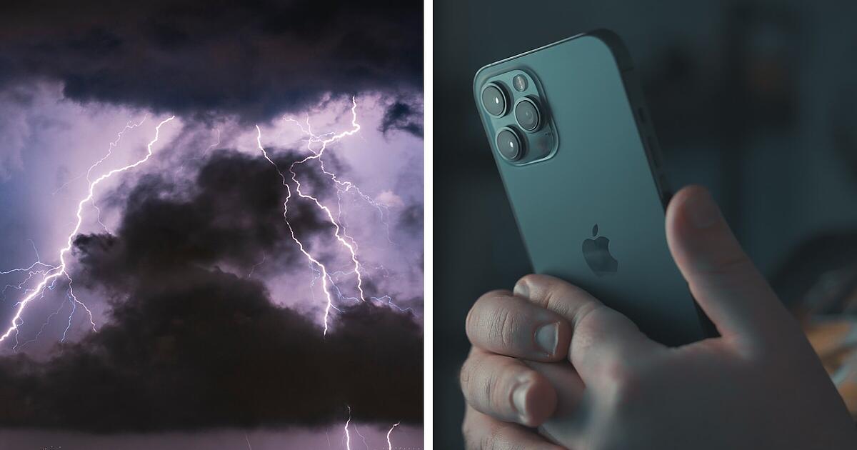 Telefonieren bei Gewitter: Ist das gefährlich?