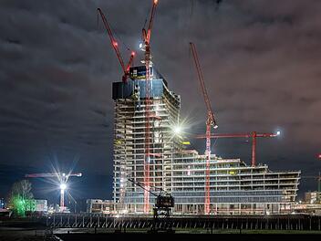 Elbtower Baustelle