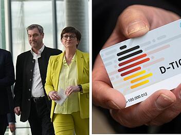 In den aktuellen Koalitionsverhandlungen zwischen Union und SPD wird auch über den Erhalt des Deutschlandtickets diskutiert.