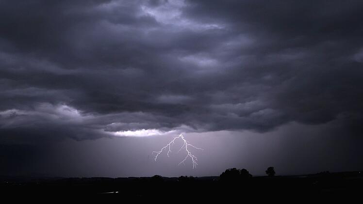 Gewitter in Bayern