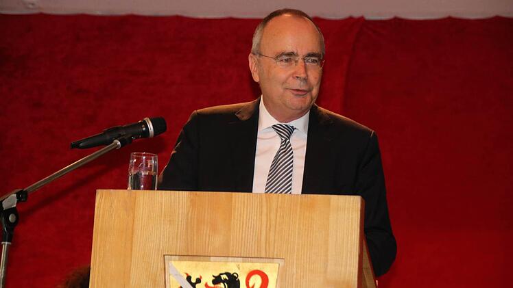 Der Präsident des Bayerischen Landesamts für Steuern, Roland Jüptner, hielt die Festrede.
