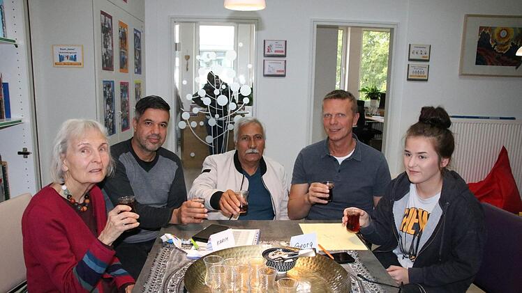 Eindrücke vom jüngsten Treffen im  Sprach-Café. Foto: Ralf Ruppert