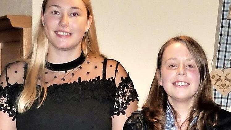 Pauline Schweens (links) und Sarah Pfaffenberger bilden die neue Doppelspitze im Juso-Kreisverband Kulmbach.  Foto: Werner Reißaus