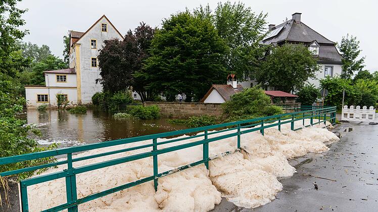 Hochwasser im Aischgrund