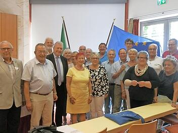 Delegierte der Europa-Union bei der Landesversammlung in Augsburg.  Foto: Ernst Deier
