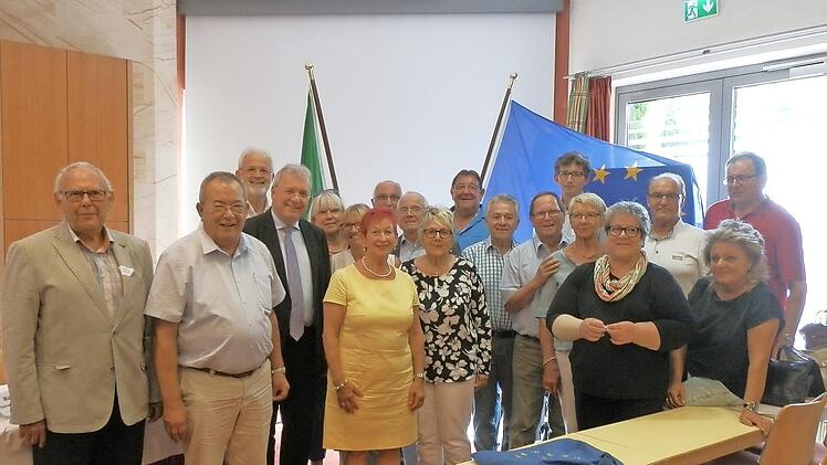 Delegierte der Europa-Union bei der Landesversammlung in Augsburg.  Foto: Ernst Deier