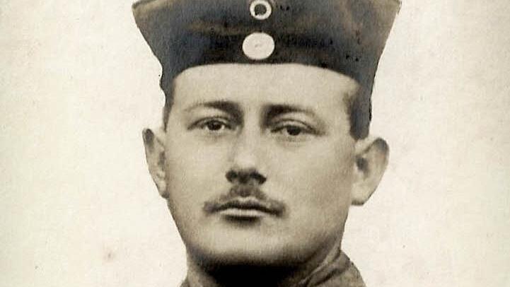 Kaspar Detzel auf einem historischen Porträtfoto von G. Luthardt Repro: Manfred Franze