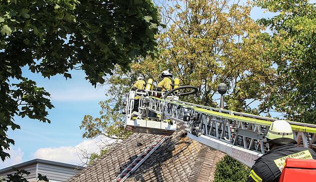 Dachstuhlbrand in Forchheim: Bunsenbrenner vermutlich der Grund