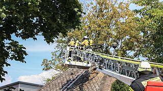 Dachstuhlbrand in Forchheim: Bunsenbrenner vermutlich der Grund