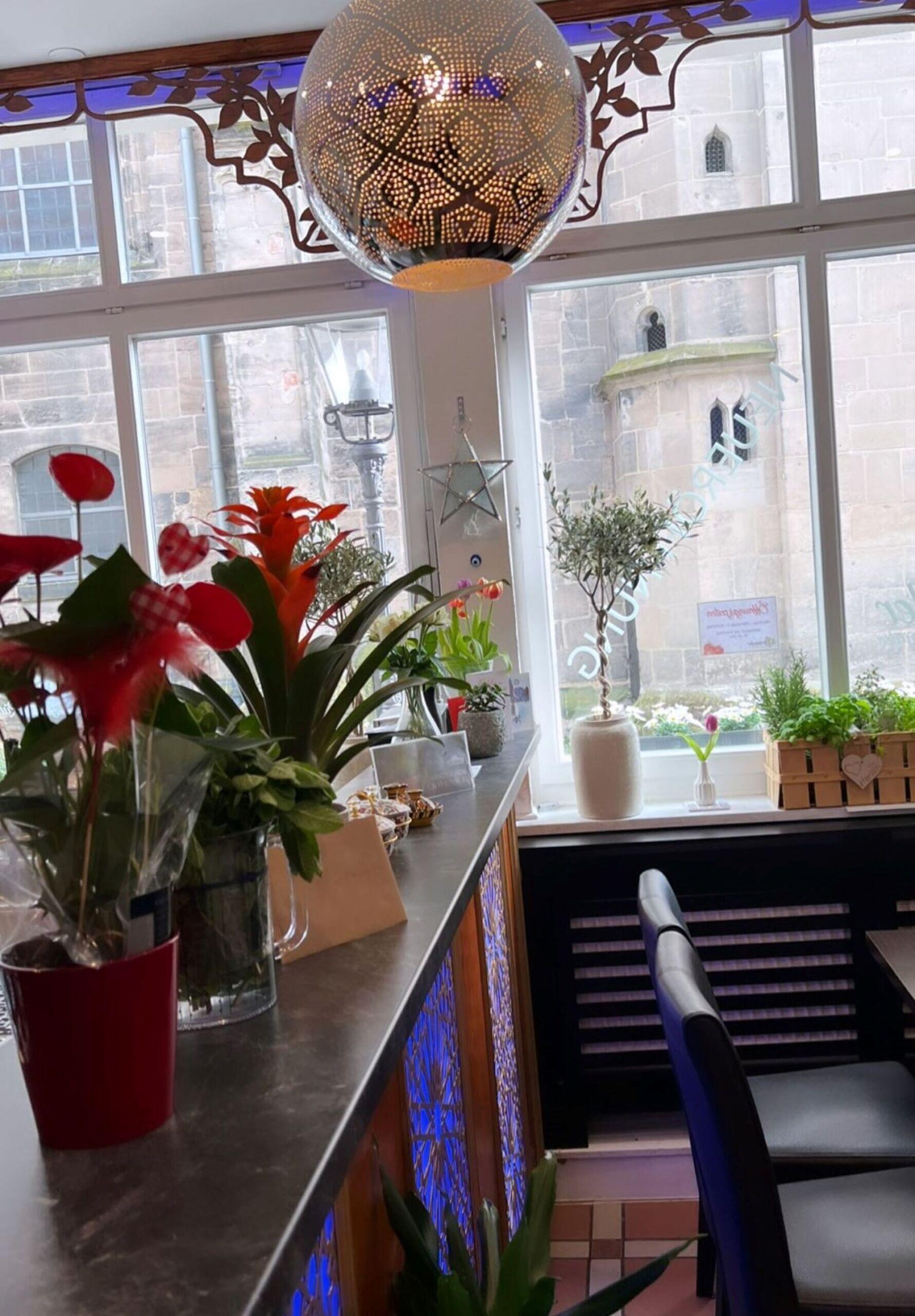 Coburg Neues Restaurant "Koriander" besondere Gerichte auf