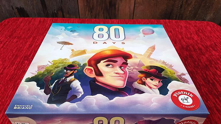 80 Days im Test - Weltreise mit Koffer, Regenschirm und Hut als Brettspiel