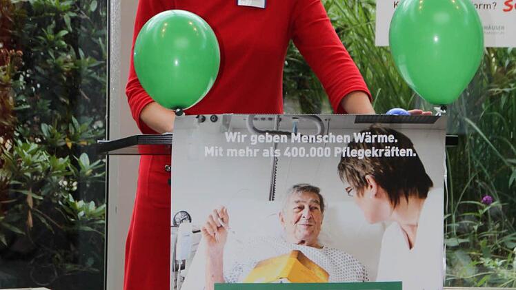 Kundgebung gegen die geplante Krankenhausreform der Bundesregierung in Bad Brückenau. Foto: Ulrike Müller