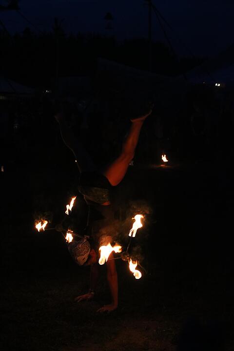 Klangtherapie 2017 - Die Feuershows