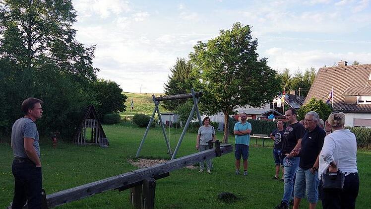 Der Spielplatz bei der alten Schule in Haßlach wird nur wenig angenommen.Heike Schülein