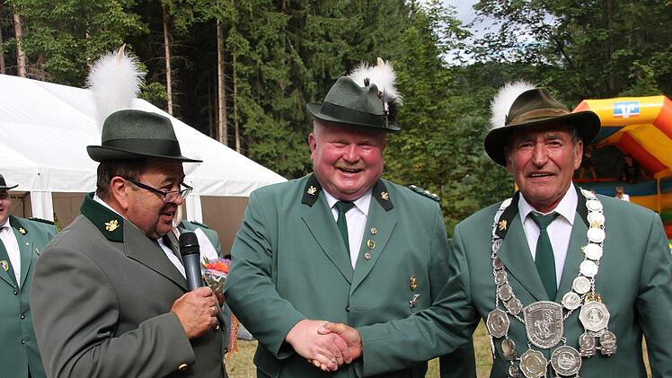 Von links: Scherbel, Heinlein und Neubauer Foto: Veronika Schadeck