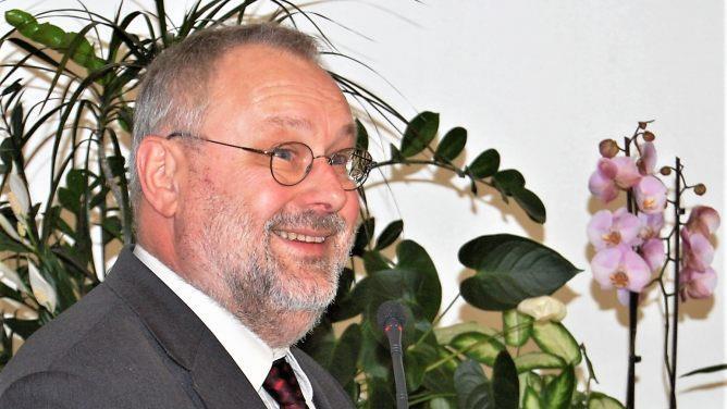 Projektleiter Peter Pratsch stellte die Initiative "Mensch inklusive" vor.Sigismund von Dobschütz