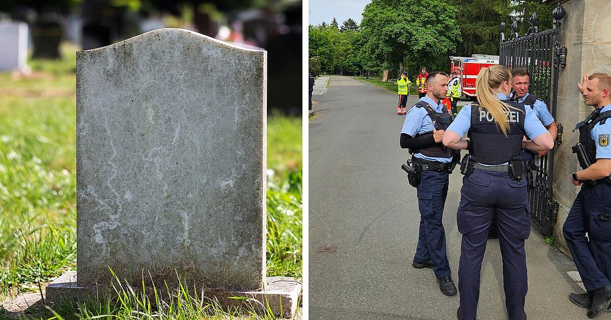 Kreis Coburg: Wagen rollt auf Friedhof los und ruft selbst um Hilfe