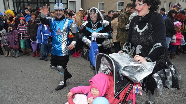 Die Rothenkirchener Narren. Foto: Hofmann