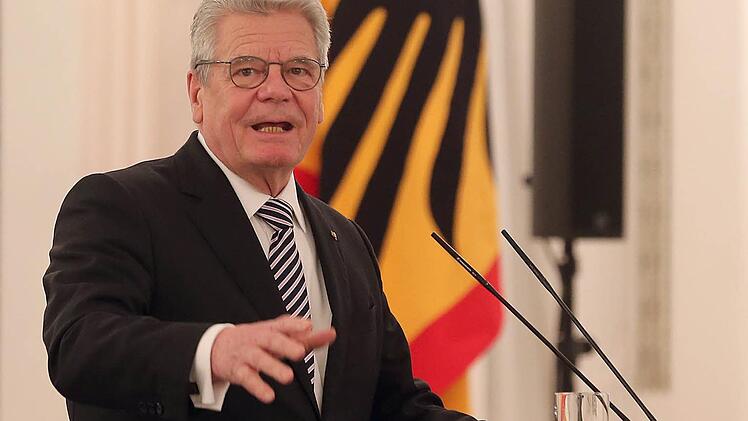 Bundespräsident Joachim Gauck kommt am Freitag in den Landkreis Kronach. Foto: Bernd von Jutrczenka/dpa