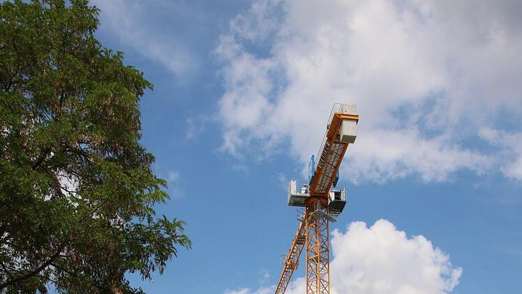 Eindrücke von der Baustelle für das neue Behördenzentrum. Foto: Ralf Ruppert