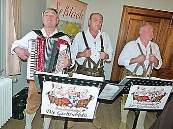 Auch das Gewächs aus dem Stadtbereich Seßlach, die "Gschrubbdn" werden mit ihrer nicht alltäglicher Musik und hintergründigen Texten zu hören sein. Foto: Lothar Weidner